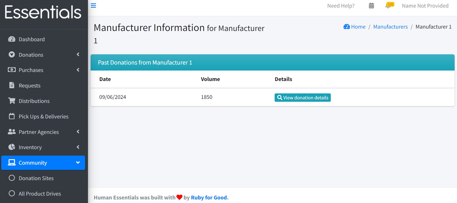 Manufacturer Details